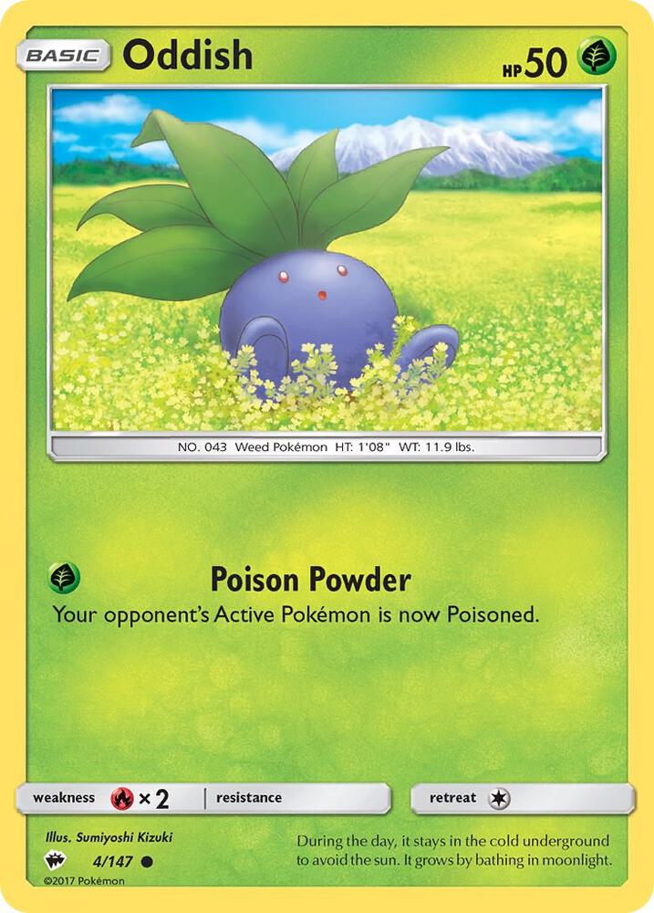 Oddish SM03 4/147 Common