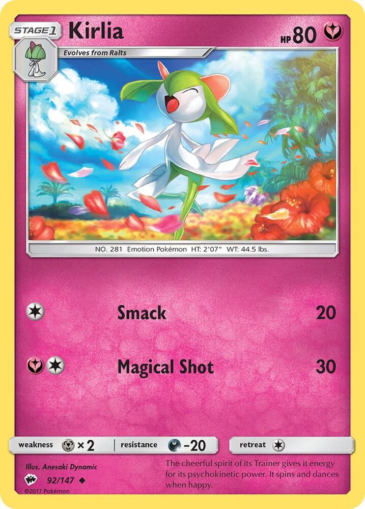 Kirlia SM03 92/147 Uncommon