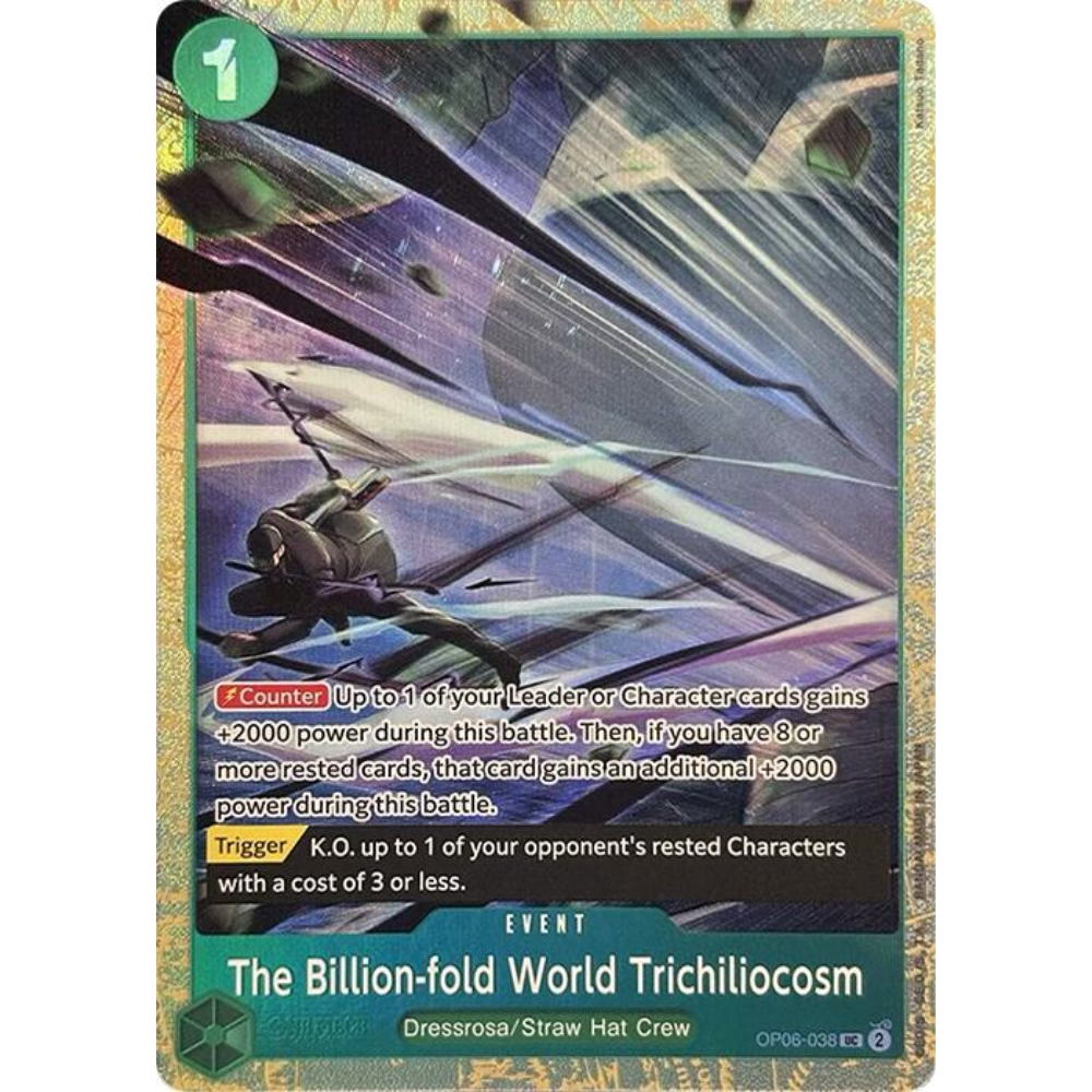 The Billion-fold World Trichiliocosm OP06-038 UC P (ENG)