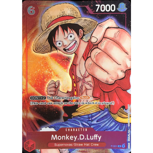 Monkey D. Luffy P-001 P (ENG)