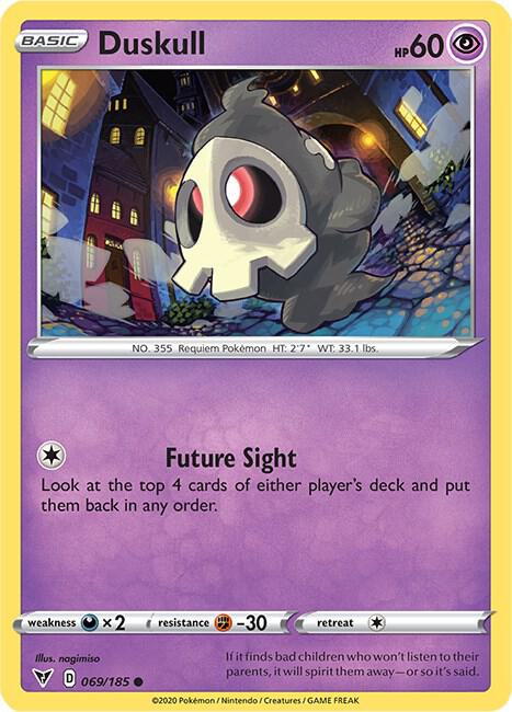 Duskull SWSH04 069/185 Common