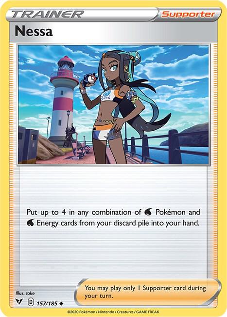 Nessa SWSH04 157/185 Uncommon