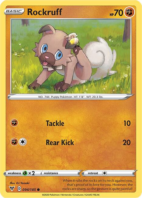 Rockruff SWSH04 094/185 Common