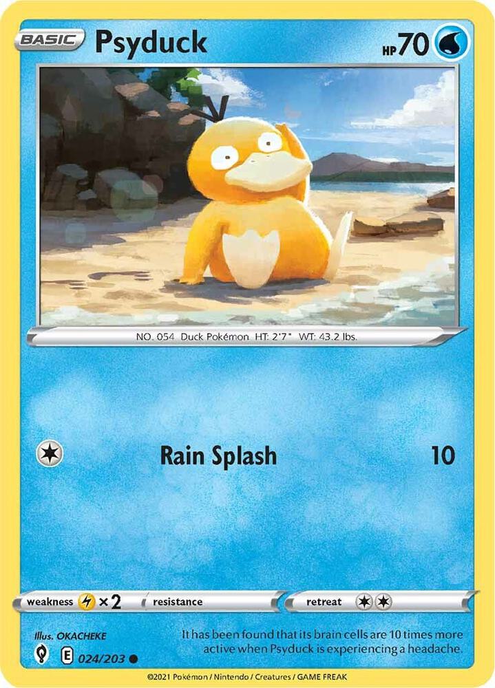 Psyduck SWSH07 024/203 Common