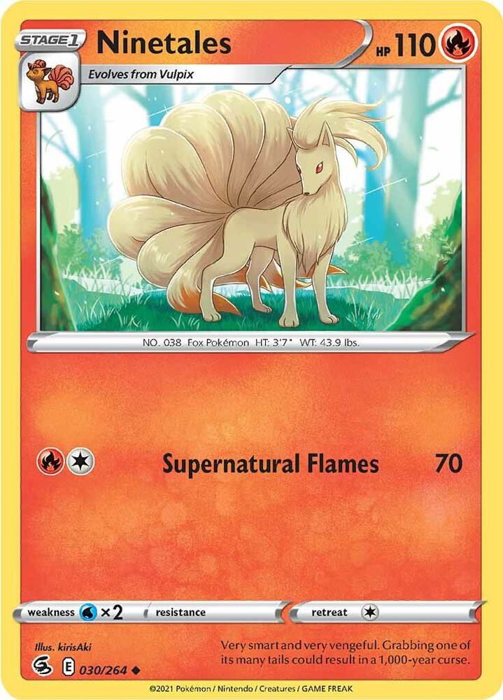 Ninetales (30) SWSH08 030/264 Uncommon