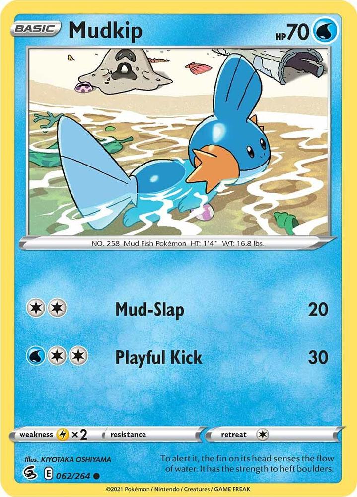 Mudkip SWSH08 062/264 Common