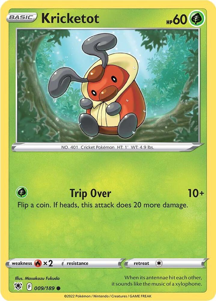 Kricketot SWSH10 009/189 Common