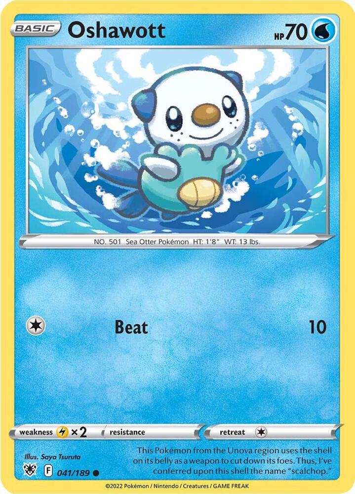 Oshawott SWSH10 041/189 Common