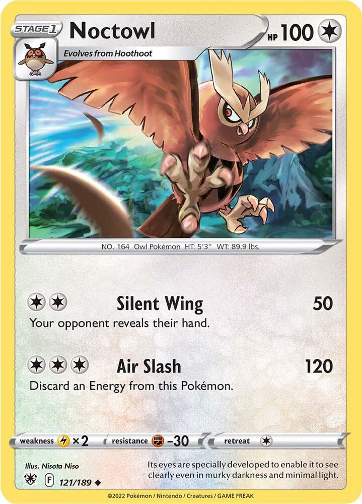Noctowl SWSH10 121/189 Uncommon