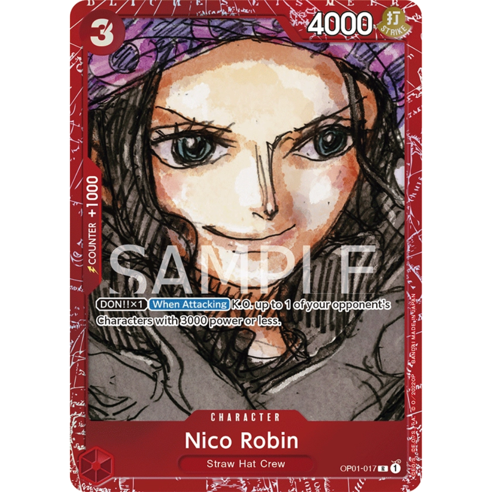 Nico Robin OP01-017 R Parallel (ENG)