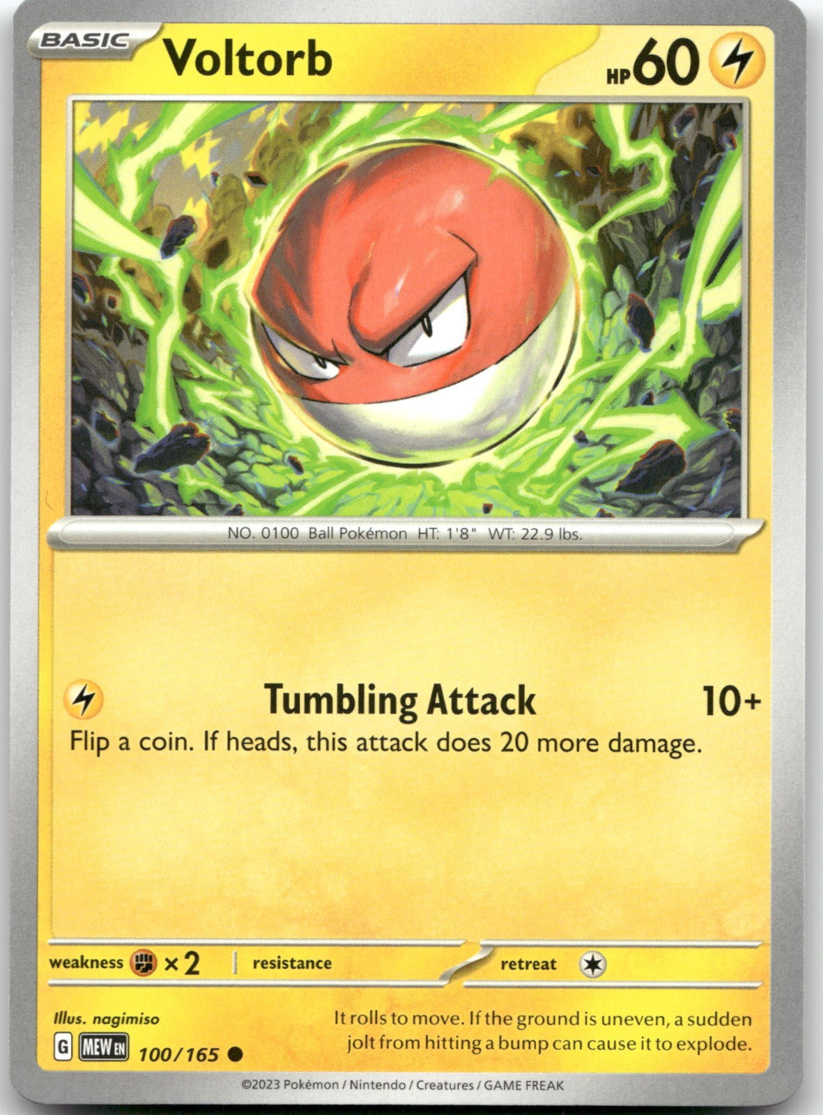 Voltorb MEW 100/165 Common