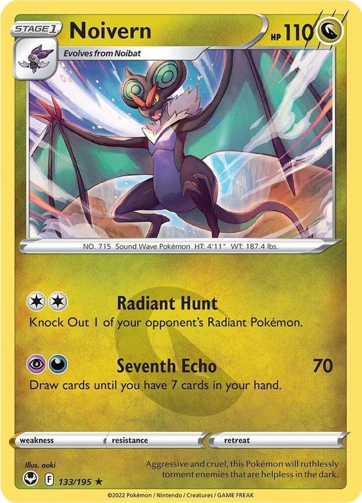 Noivern SWSH12 133/195 Rare