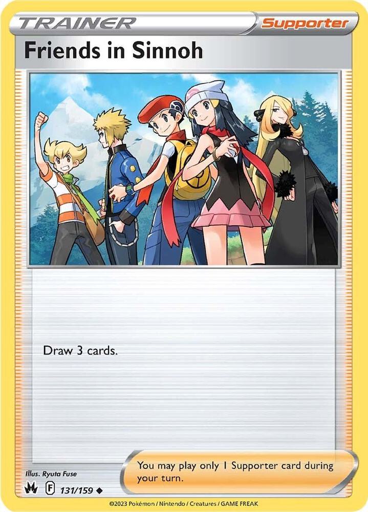 Friends in Sinnoh CRZ 131/159 Uncommon