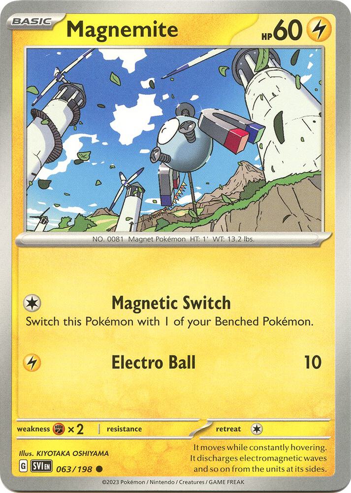 Magnemite SVI 063/198 Common