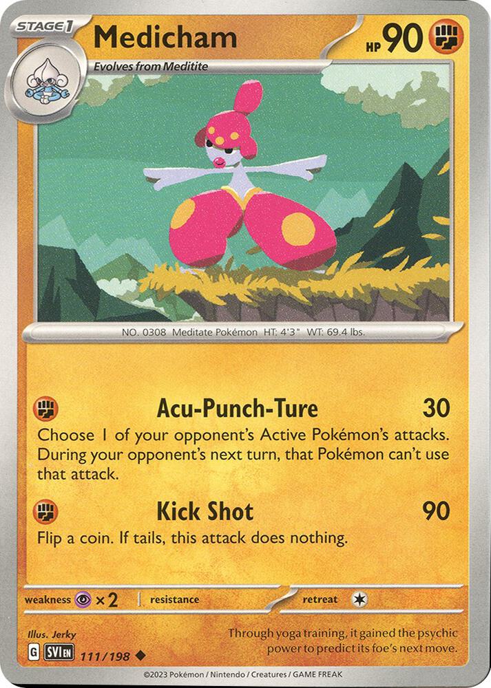 Medicham SVI 111/198 Uncommon