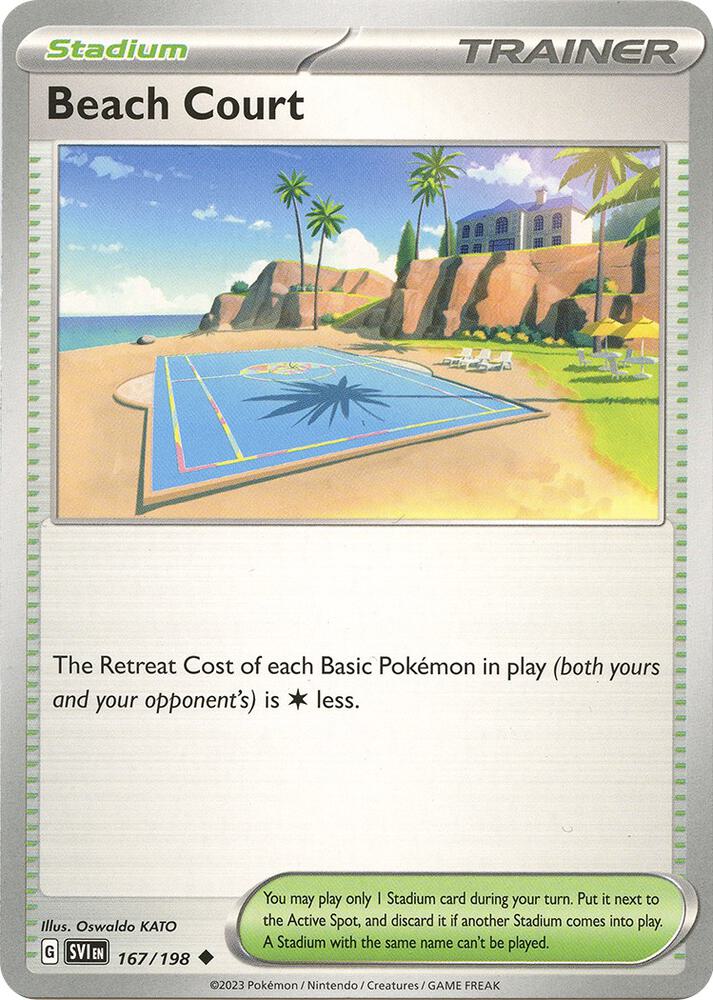 Beach Court SVI 167/198 Uncommon