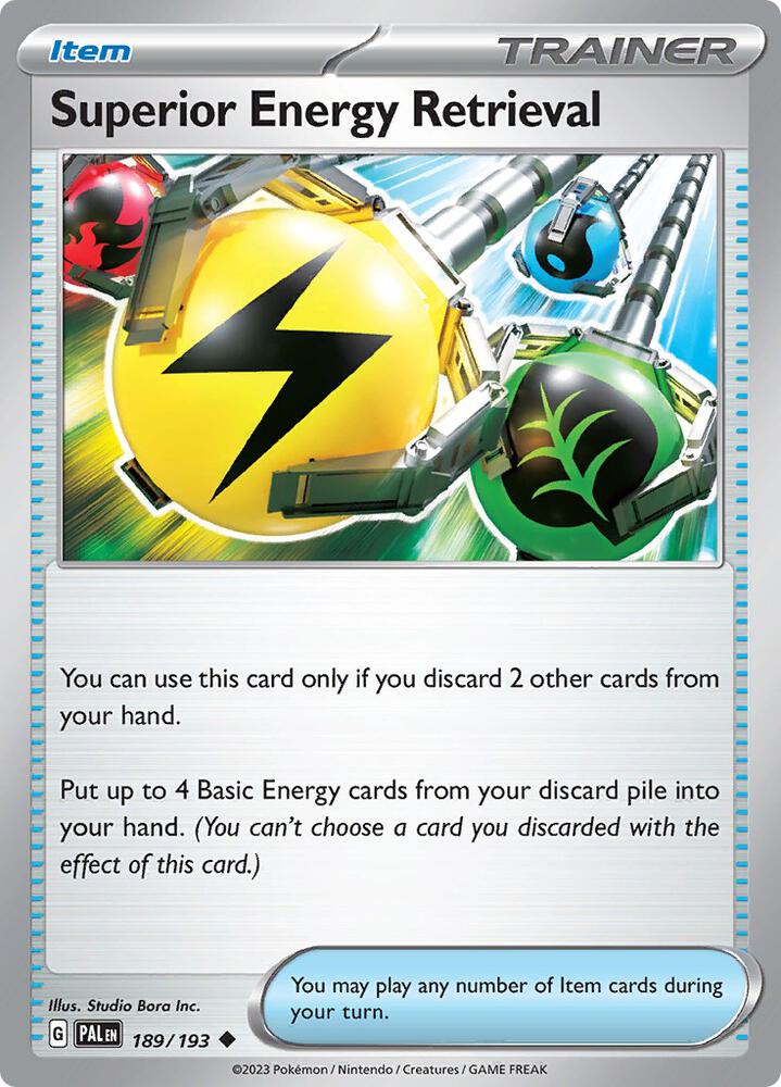 Superior Energy Retrieval PAL 189/193 Uncommon