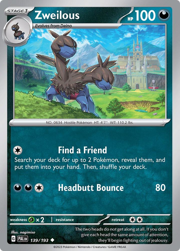 Zweilous PAL 139/193 Uncommon