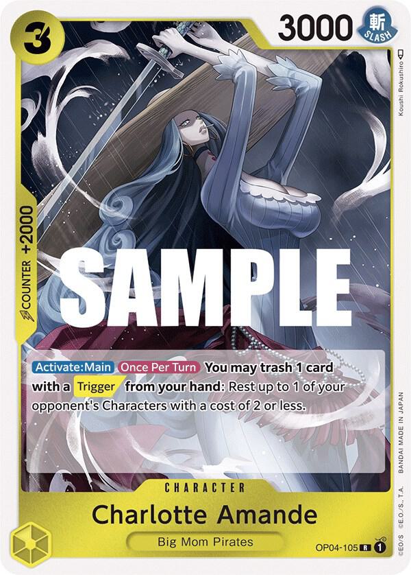 Charlotte Amande OP04-105 R Foil