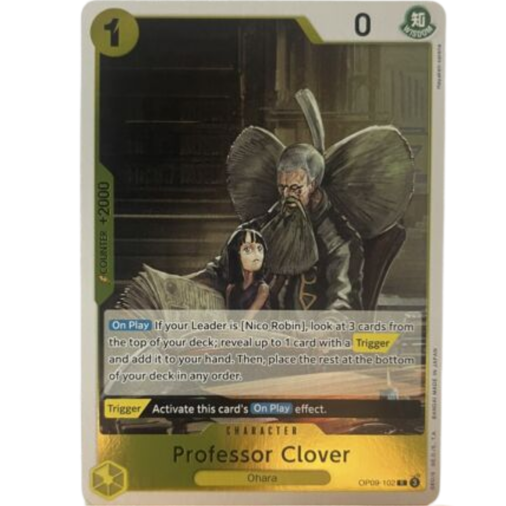 Professor Clover OP09-102 R ENG)