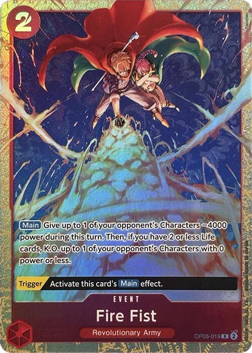 Fire Fist (Premium Card Collection -Best Selection Vol. 2-) OPPR OP05-019 R Foil