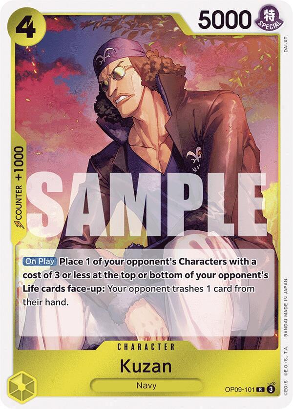 Kuzan OP09-101 R Foil