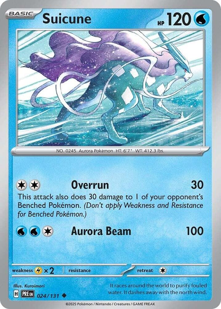 Suicune PRE 024/131 Uncommon