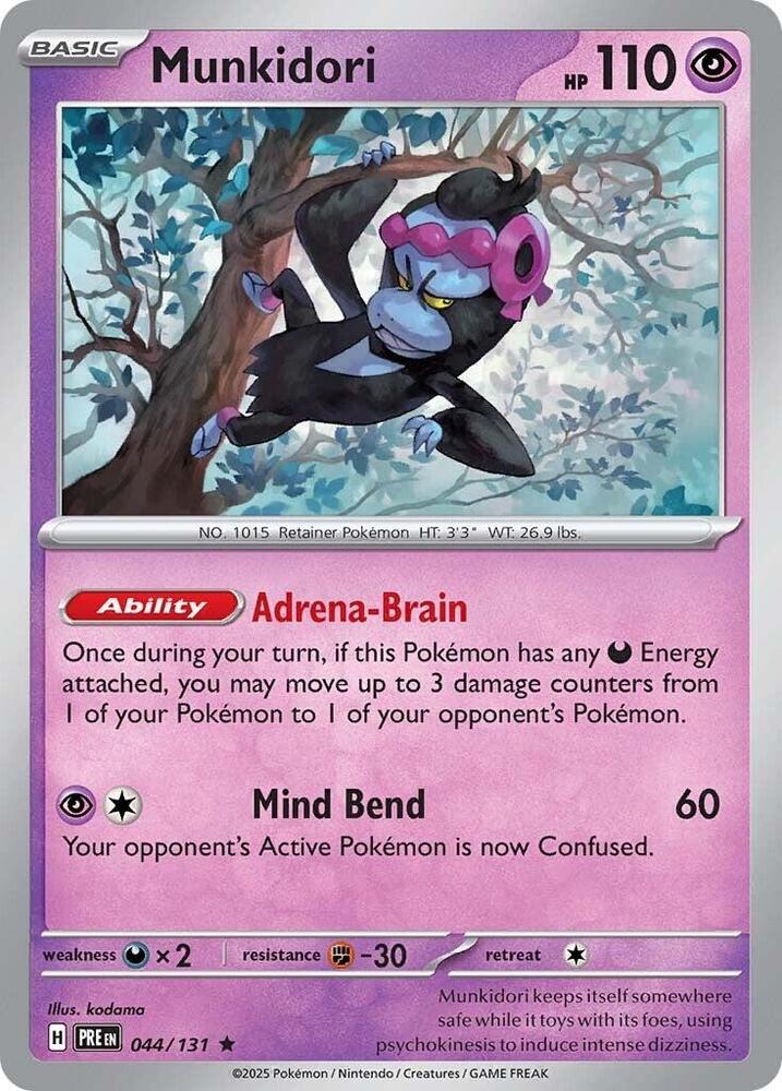 Munkidori PRE 044/131 Rare Holo