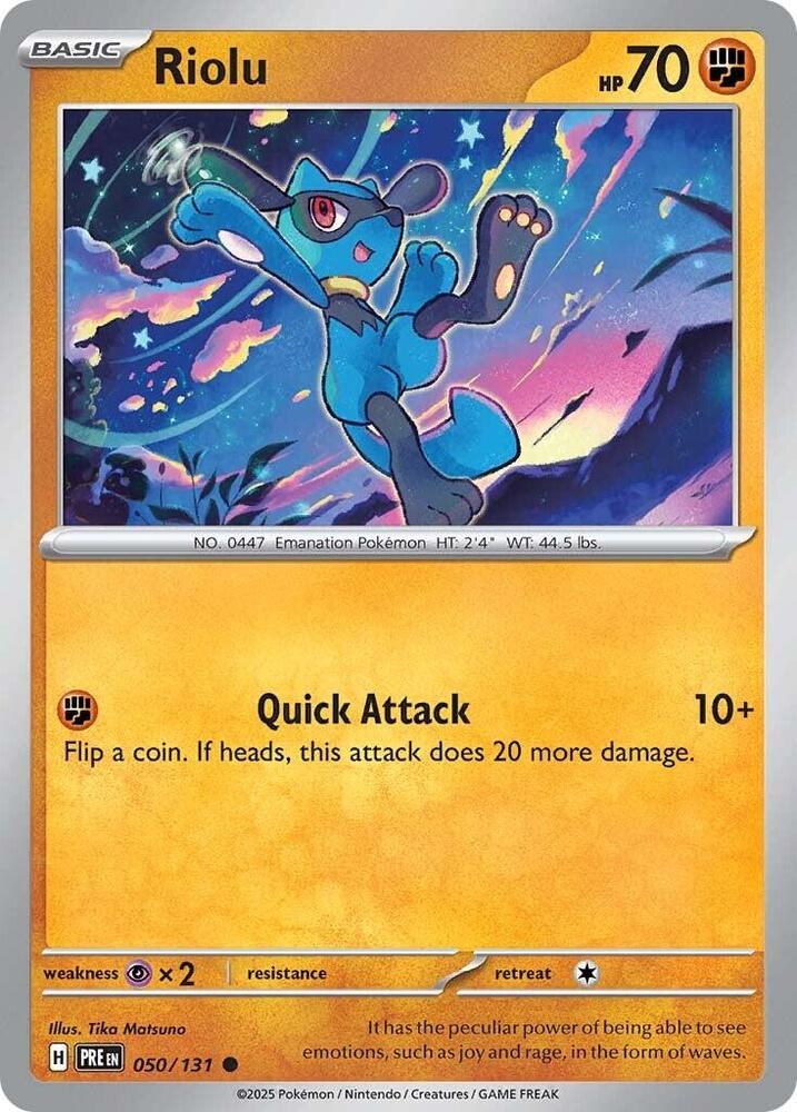 Riolu PRE 050/131 Common