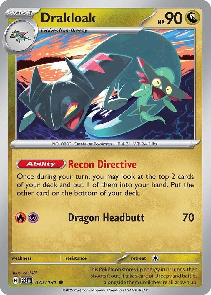 Drakloak PRE 072/131 Common