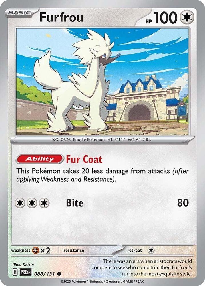 Furfrou PRE 088/131 Common