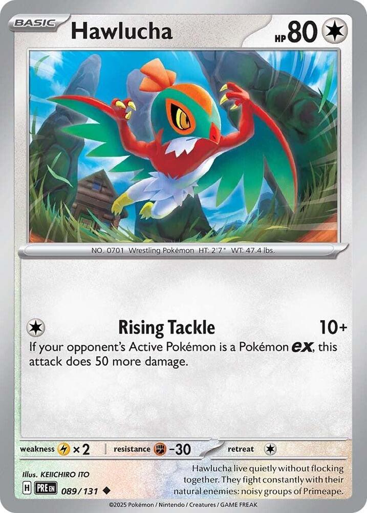Hawlucha PRE 089/131 Uncommon