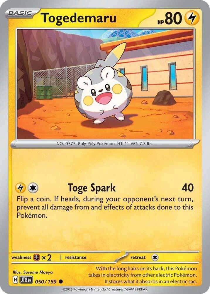 Togedemaru JTG 050/159 Common