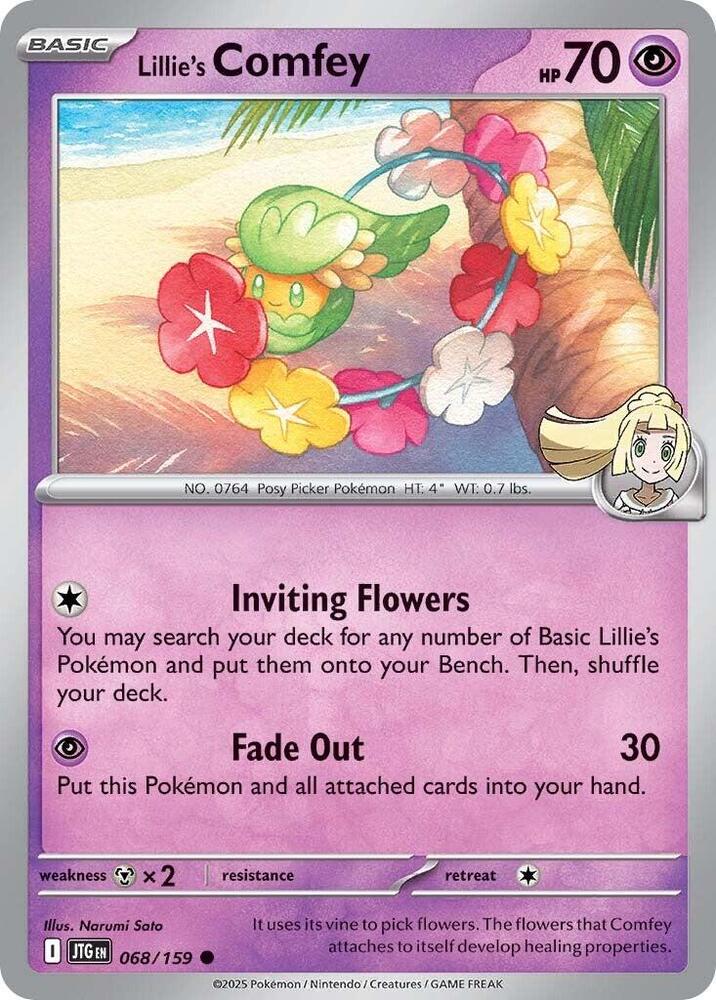 Lillie's Comfey JTG 068/159 Common