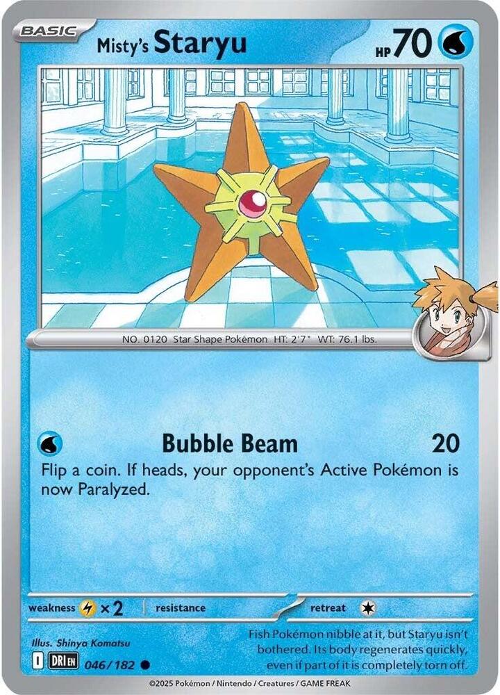 Misty's Staryu DRI 046/182 Common