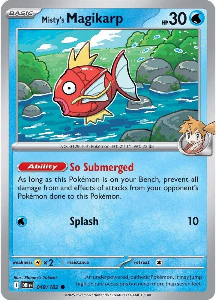Misty's Magikarp DRI 048/182 Common