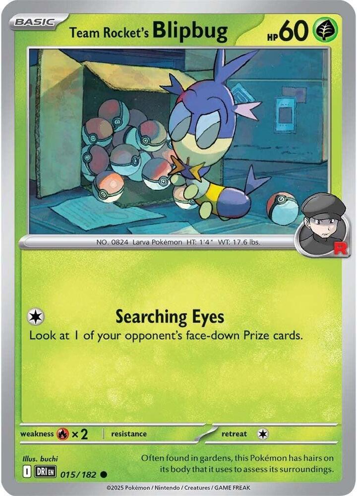 Team Rocket's Blipbug DRI 015/182 Common