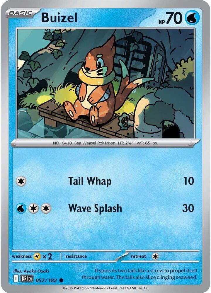 Buizel DRI 057/182 Common