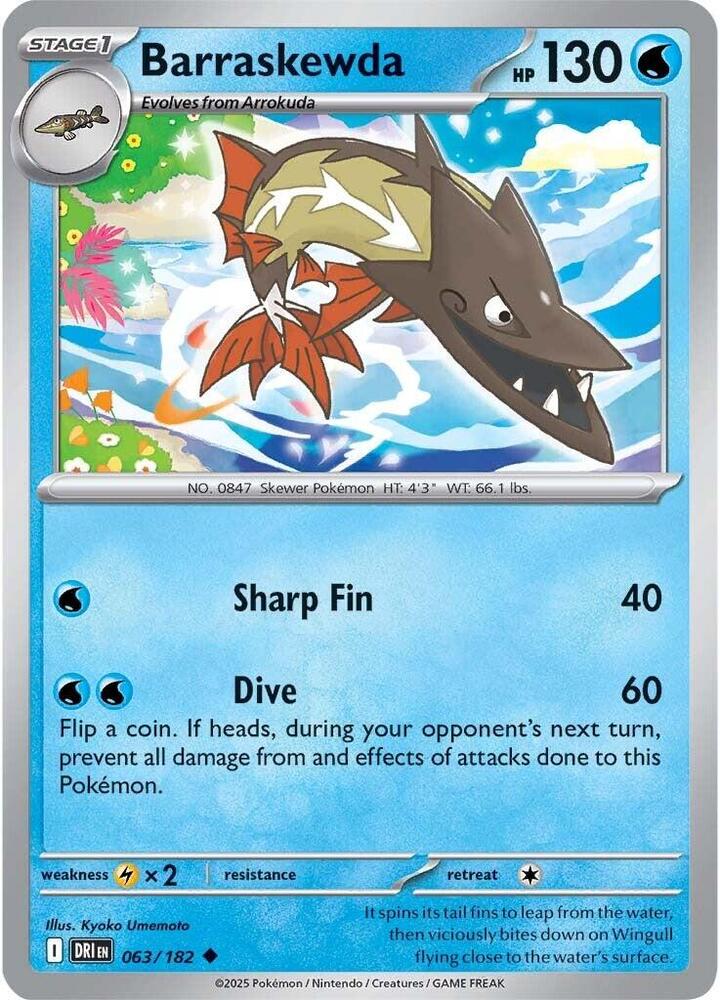 Barraskewda DRI 063/182 Uncommon