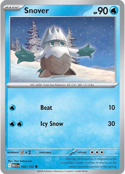 Snover - MEG 035/132 Common Reverse Holo