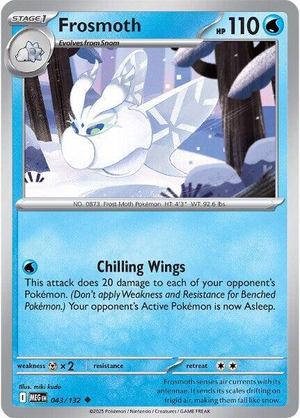 Frosmoth MEG 043/132 Uncommon