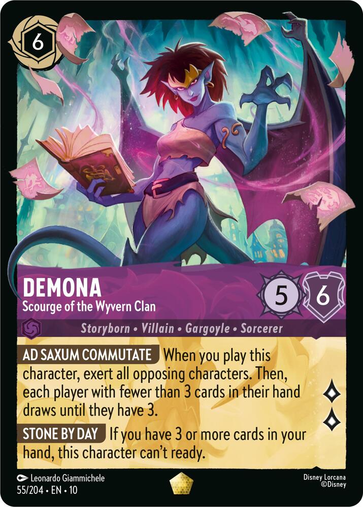 Demona Scourge of the Wyvern Clan 55/204 Legendary