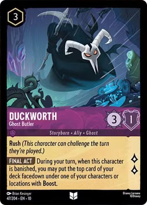 Duckworth Ghost Butler 47/204 Uncommon