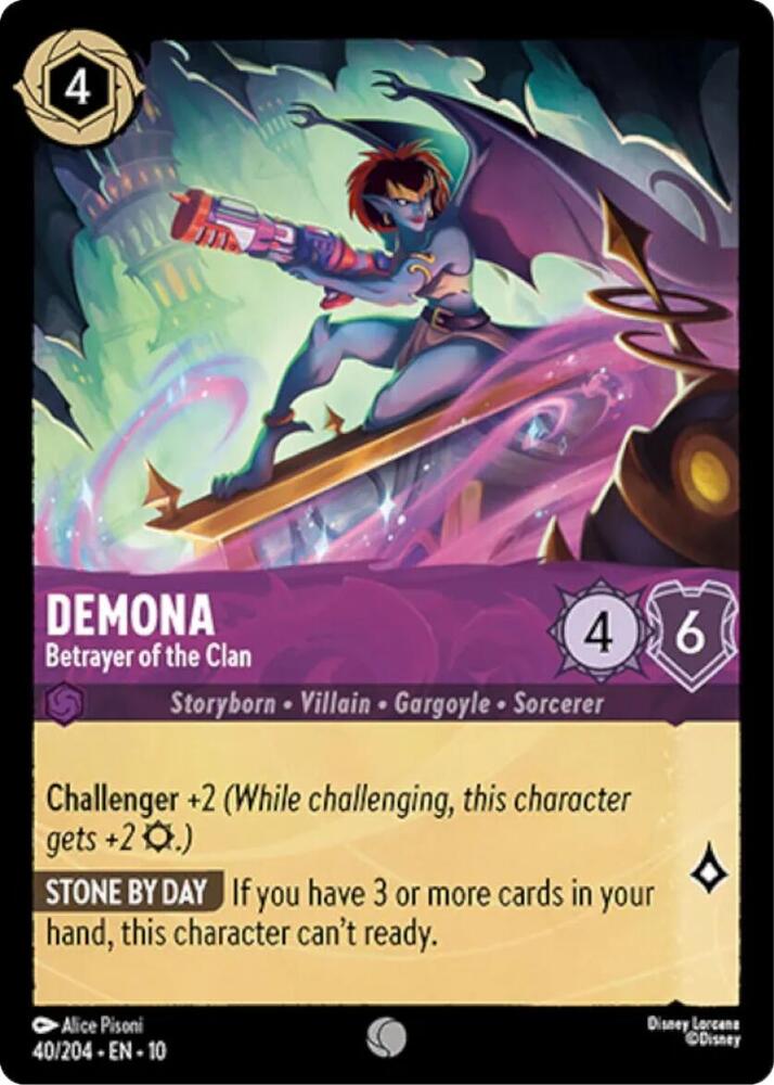 Demona Betrayer of the Clan 40/204 Common