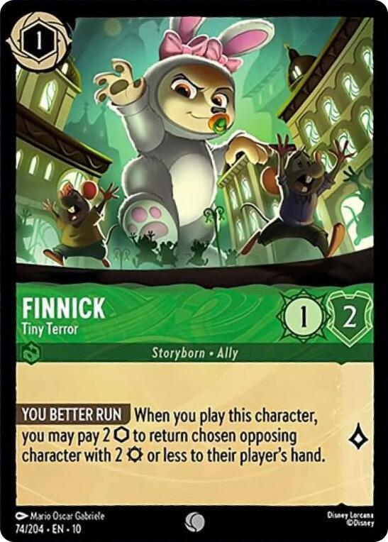 Finnick Tiny Terror 74/204 Common