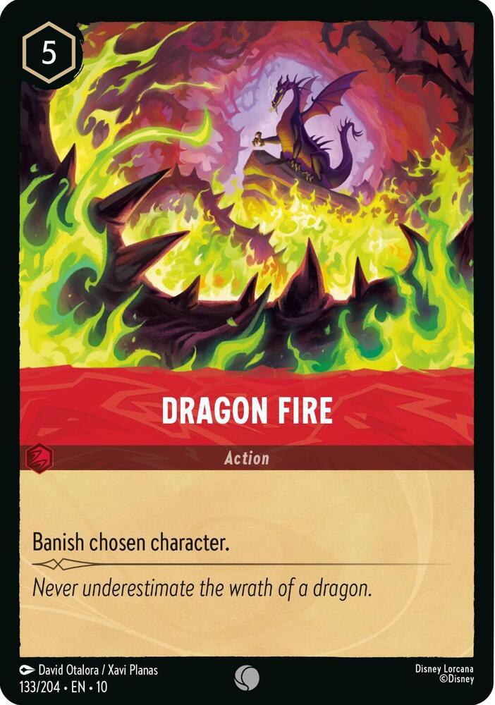 Dragon Fire 133/204 Common