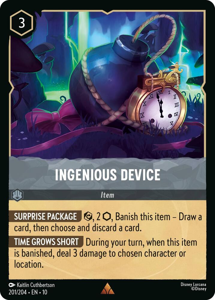 Ingenious Device 201/204 Rare