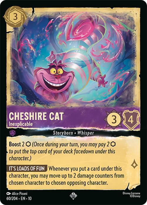 Cheshire Cat Inexplicable 60/204 Super Rare