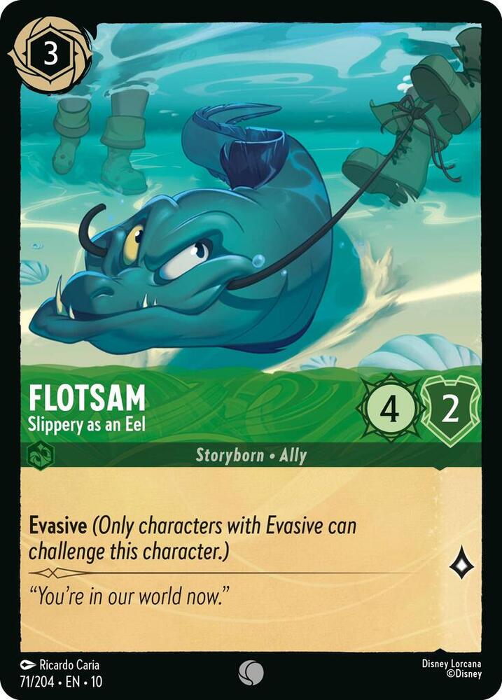 Flotsam Slippery as an Eel 71/204 Common