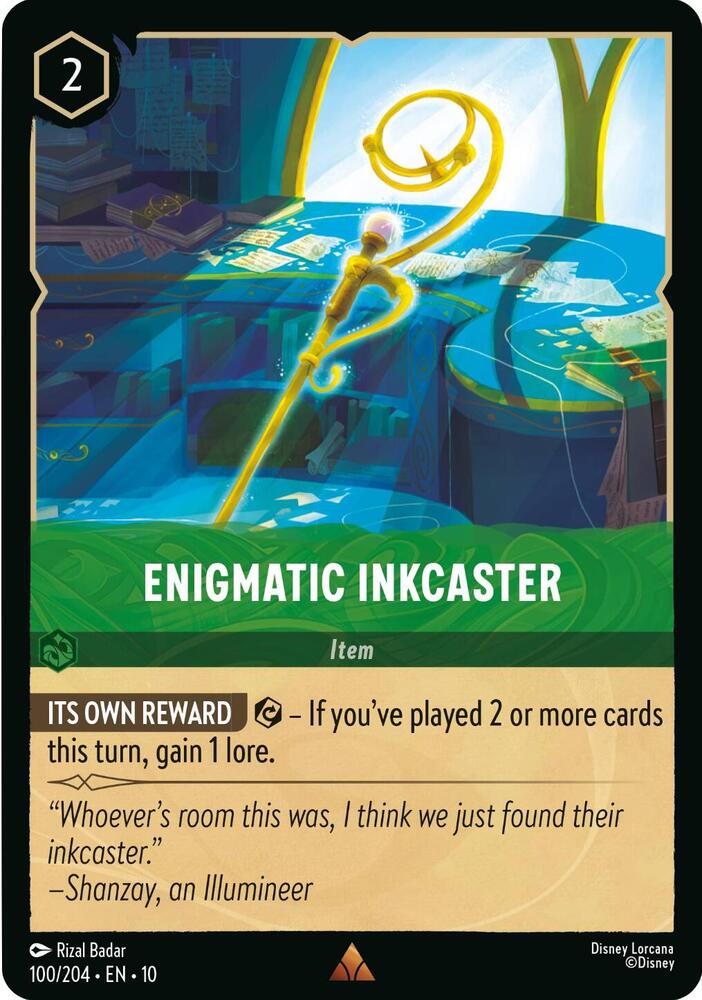 Enigmatic Inkcaster 100/204 Rare